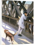 Le Pont de L'Europe, Paris 1876 by Gustave Caillebotte