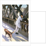 Le Pont de L'Europe, Paris 1876 by Gustave Caillebotte