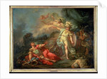 The fight between Mars and Minerva, 1771 by Jacques Louis David