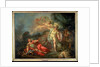 The fight between Mars and Minerva, 1771 by Jacques Louis David