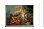 The fight between Mars and Minerva, 1771 by Jacques Louis David