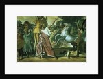 Romulus, conqueror of Acron, taking his booty to the Temple of Jupiter, 1812 by Jean Auguste Dominique Ingres