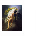 Boreas abducting Oreithyia, 1822 by Joseph Ferdinand Lancrenon