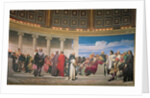 Hemicycle: Artists of All Ages by Hippolyte Delaroche