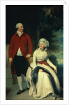 Portrait of John Julius Angerstein and his second wife Eliza, c.1792 by Thomas Lawrence