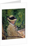 Madame Manet at Bellevue, 19th century by Edouard Manet