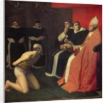 An Honourable Penitent, c.1868 by Alphonse Legros