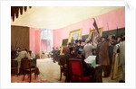 A Meeting of the Judges of the Salon des Artistes Francais, 1885 by Henri Gervex