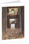 The Ruins of the Tuileries, 1871 by Jean-Louis Ernest Meissonier