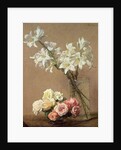 Lilies in a vase, 1888 by Ignace Henri Jean Fantin-Latour