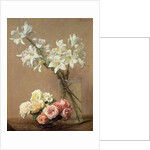 Lilies in a vase, 1888 by Ignace Henri Jean Fantin-Latour