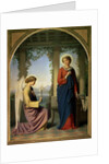 The Angelic Salutation, or The Annunciation, 1860 by Eugene Emmanuel Amaury-Duval