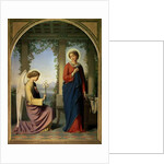 The Angelic Salutation, or The Annunciation, 1860 by Eugene Emmanuel Amaury-Duval
