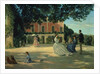 Family Reunion on the Terrace at Meric, 1867 by Jean Frederic Bazille