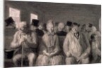 The third class carriage by Honore Daumier