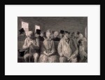 The third class carriage by Honore Daumier