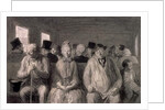 The third class carriage by Honore Daumier