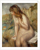 Bather seated on a rock, 1892 by Pierre Auguste Renoir