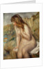 Bather seated on a rock, 1892 by Pierre Auguste Renoir