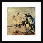 At the foundry, 1886 by Jean Francois Raffaelli