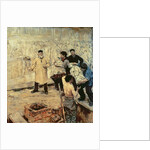 At the foundry, 1886 by Jean Francois Raffaelli