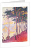 Sailing boats and pine trees, 1896 by Paul Signac