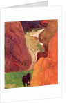 Seascape with Cow. At the Edge of the Cliff, 1888 by Paul Gauguin