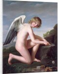 Cupid sharpening his arrows, 1798 by Robert Lefevre