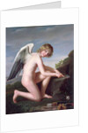Cupid sharpening his arrows, 1798 by Robert Lefevre
