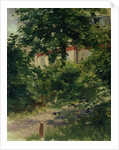A Corner of the Garden in Rueil, 1882 by Edouard Manet