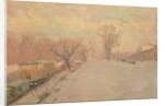 Road by the Seine at Neuilly in Winter, c.1888 by Albert-Charles Lebourg