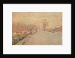 Road by the Seine at Neuilly in Winter, c.1888 by Albert-Charles Lebourg