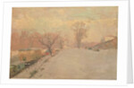 Road by the Seine at Neuilly in Winter, c.1888 by Albert-Charles Lebourg