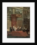 Pope Pius VII attending chapel, 1820 by Jean Auguste Dominique Ingres