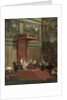 Pope Pius VII attending chapel, 1820 by Jean Auguste Dominique Ingres