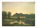 The Pond, 1853 by Henri-Joseph Harpignies