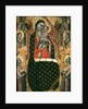 Madonna and child enthroned with six angels by Allegretto Nuzi