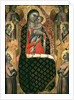 Madonna and child enthroned with six angels by Allegretto Nuzi