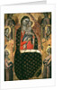 Madonna and child enthroned with six angels by Allegretto Nuzi