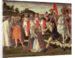 The martyrdom of St. Fabian by Benvenuto di Giovanni