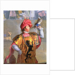 Scene of a Tournament in the Fourteenth Century, detail of the herald, 1812 by Pierre Henri Revoil