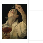 Portrait of a Man Drinking, c.1581-4 by Annibale Carracci