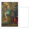 The Annunciation by Agostino Carracci