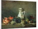 Still Life with Grapes and Pomegranates, 1763 by Jean-Baptiste Simeon Chardin