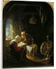 The Bible Lesson, or Anne and Tobias by Gerrit or Gerard Dou