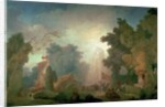 The Fete at Saint-Cloud by Jean-Honore Fragonard