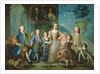 Portrait of the Family of the Duke of Valentinois by Pierre Gobert