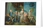 Portrait of the Family of the Duke of Valentinois by Pierre Gobert
