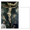 The Crucifixion with Two Donors, c.1580 by El Greco