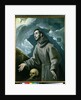 Saint Francis of Assisi Receiving The Stigmata, 1580 by El Greco